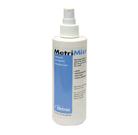 Deodorizer Spray MetriMist™ Natural Aromatic Liquid 8 oz. Bottle Biodegradable and Non-Toxic (1/EA) (12/CS) by Metrex Research Corporation  ID 10-1158